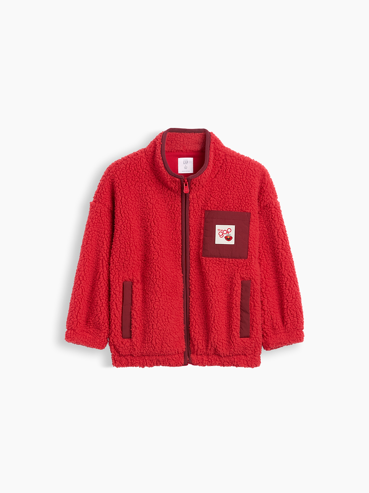 Image number 5 showing, Baby & Toddler Sesame Street Sherpa Zip Jacket