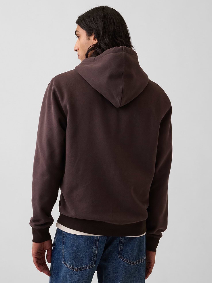 Image number 3 showing, Adult VintageSoft Arch Logo Zip Hoodie