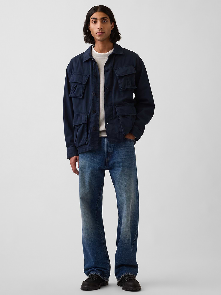 Image number 2 showing, Oversized Field Jacket