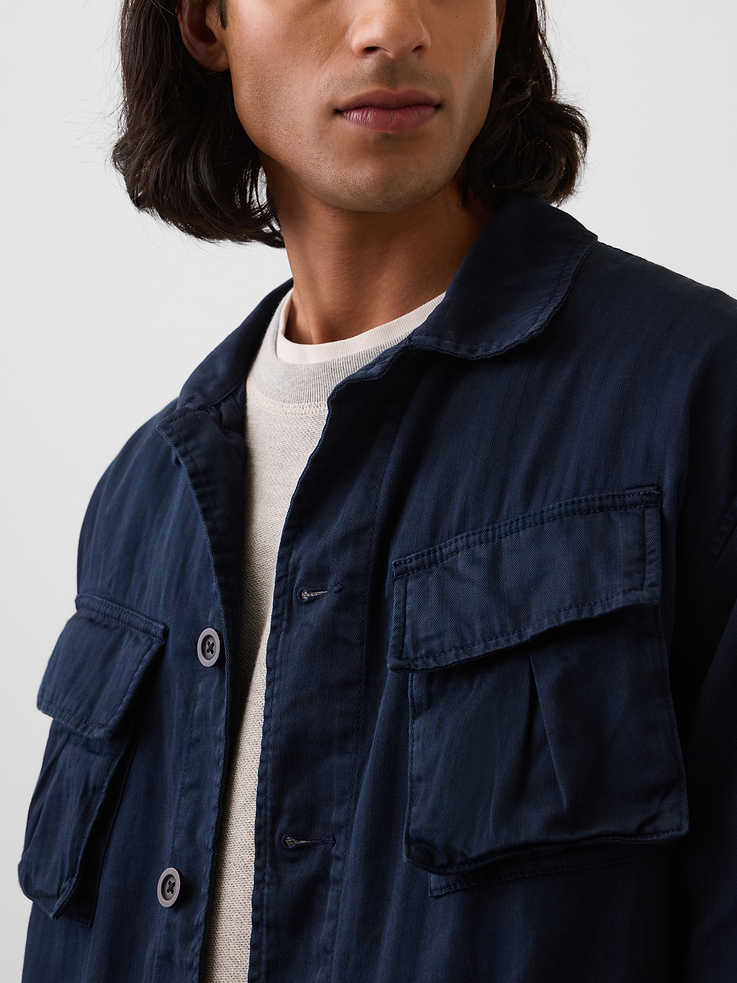 Image number 4 showing, Oversized Field Jacket