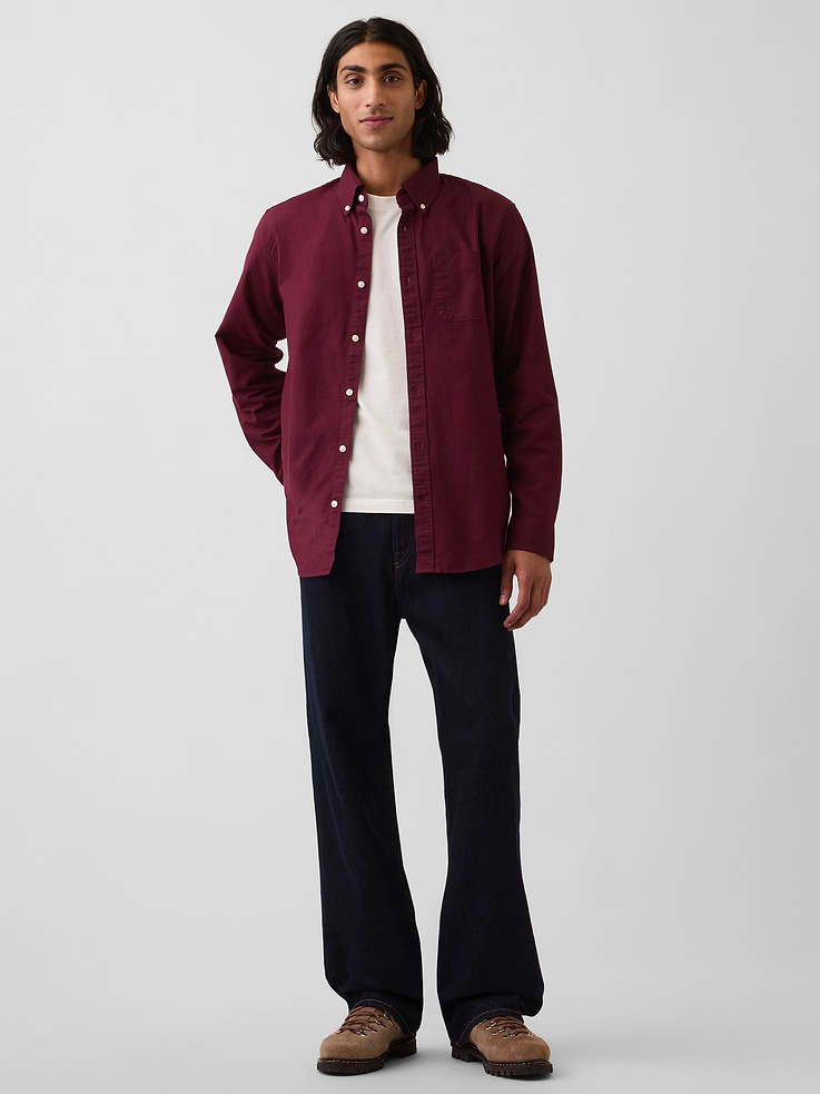 Image number 2 showing, Plaid Oxford Button-Down Shirt
