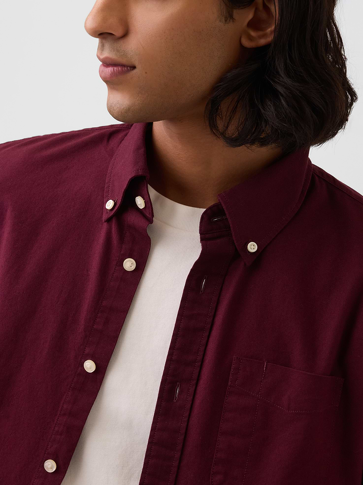 Image number 4 showing, Plaid Oxford Button-Down Shirt