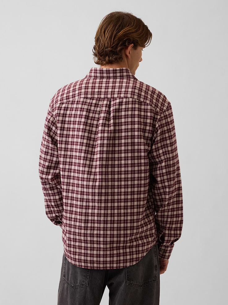 Image number 3 showing, Relaxed Flannel Shirt