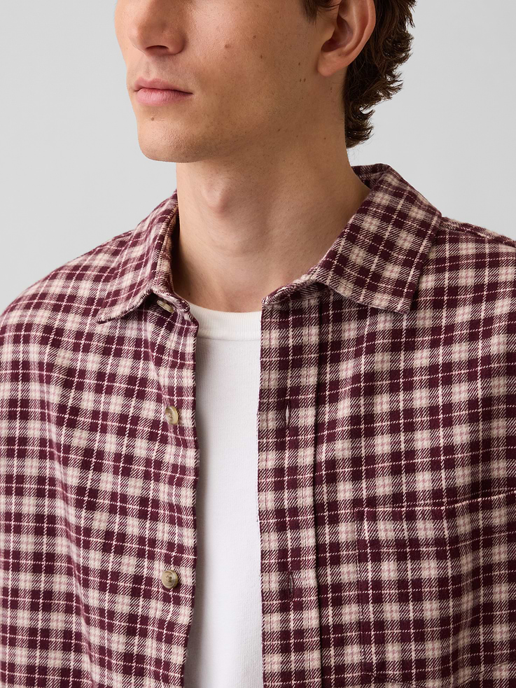 Image number 4 showing, Relaxed Flannel Shirt