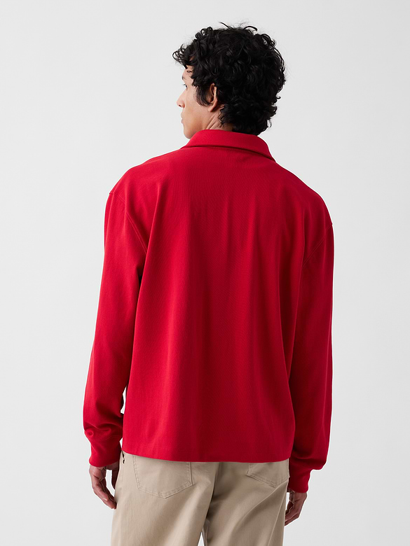 Gap × Malbon Pique Polo Overshirt