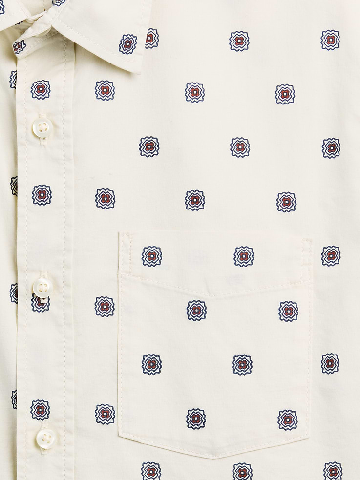 Image number 5 showing, Stretch Poplin Shirt in Standard Fit
