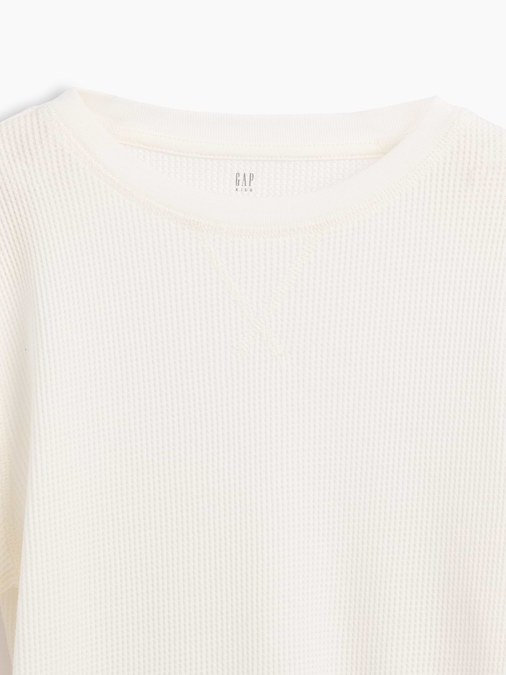 Image number 2 showing, Kids Waffle-Knit Crewneck T-Shirt