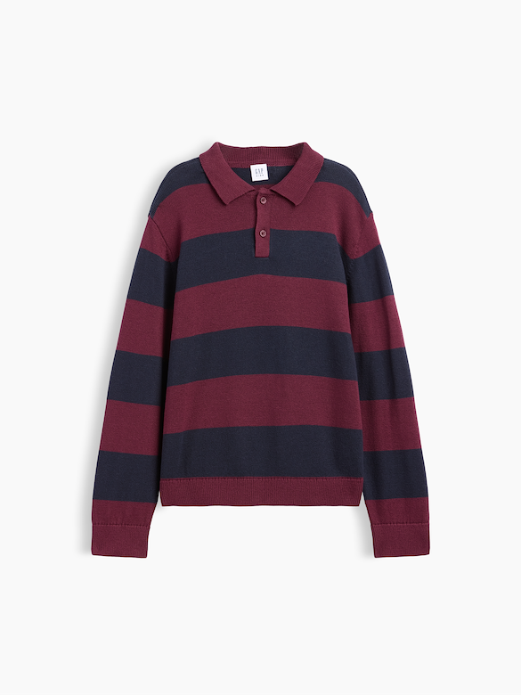 Kids Relaxed Textured Polo Shirt