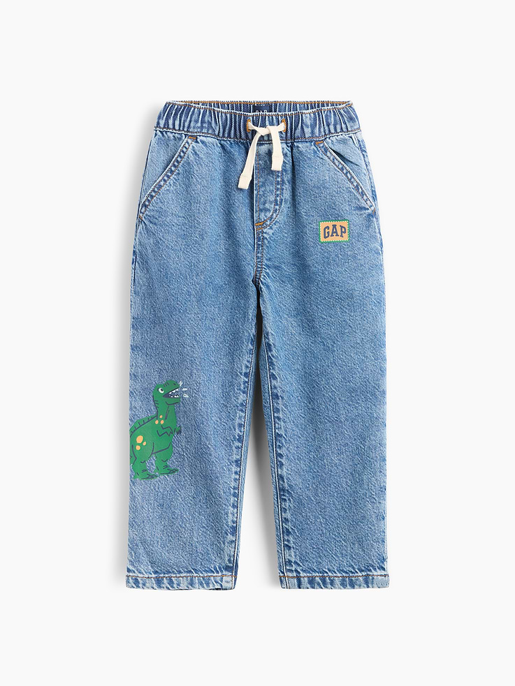 Image number 1 showing, babyGap Pull-On Baggy Jeans