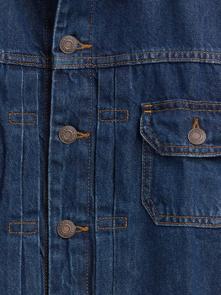 Image number 3 showing, Kids Icon Denim Jacket