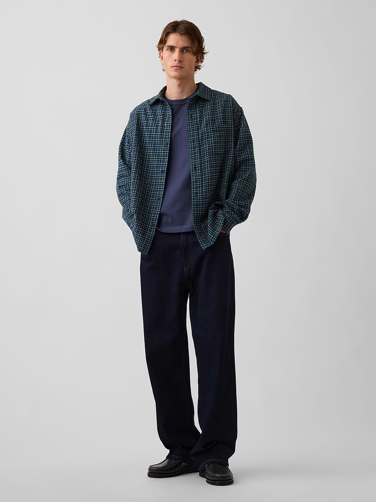 Image number 2 showing, Relaxed Flannel Shirt
