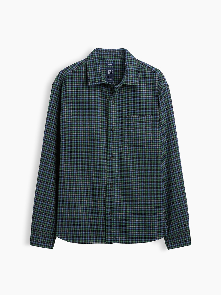 Image number 5 showing, Relaxed Flannel Shirt