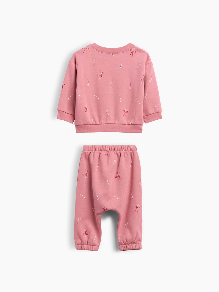 Image 2 of 3, Baby VintageSoft Holiday Sweat Set