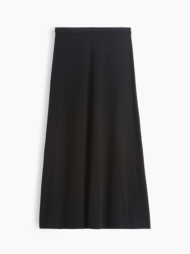 Image number 5 showing, CashSoft Rib Maxi Sweater Skirt