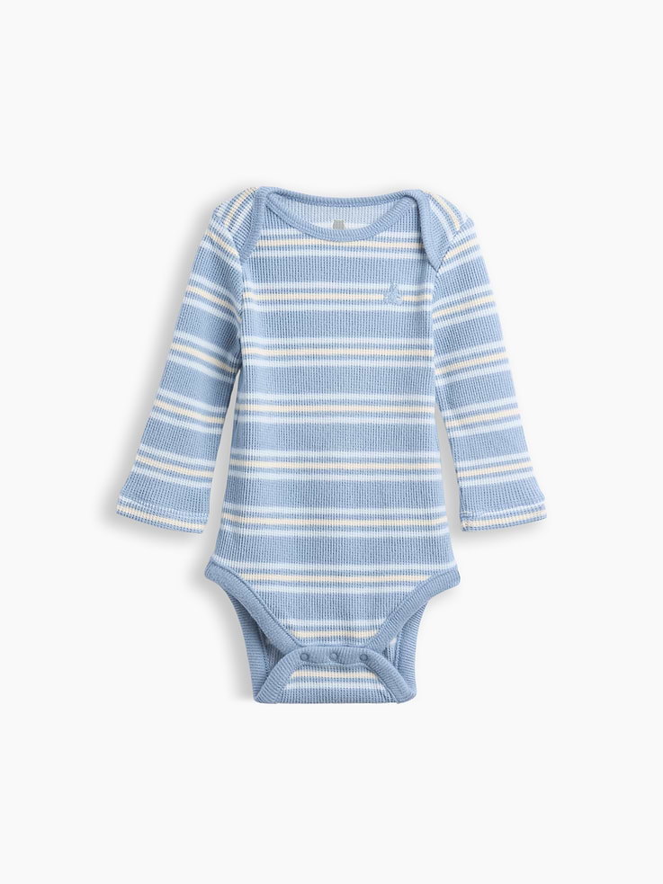 Image number 1 showing, Baby First Favorites Softspun Waffle Bodysuit