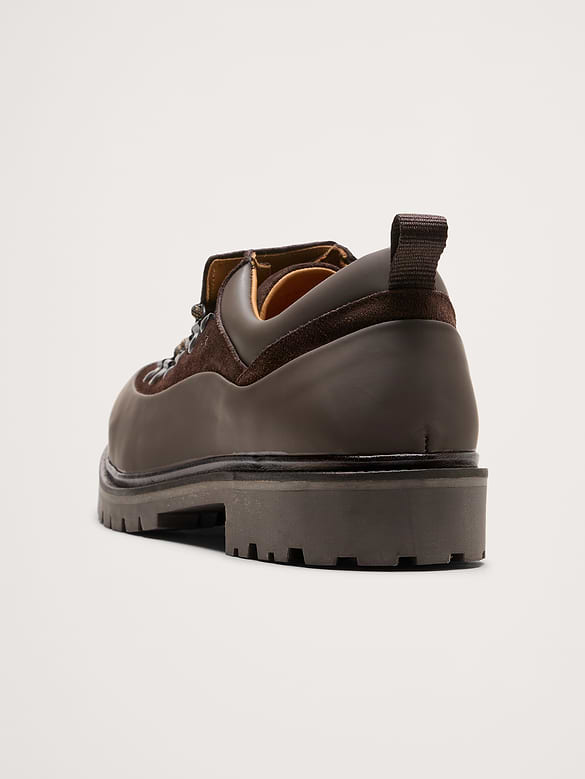 Italian Suede-Leather Hiking Shoe