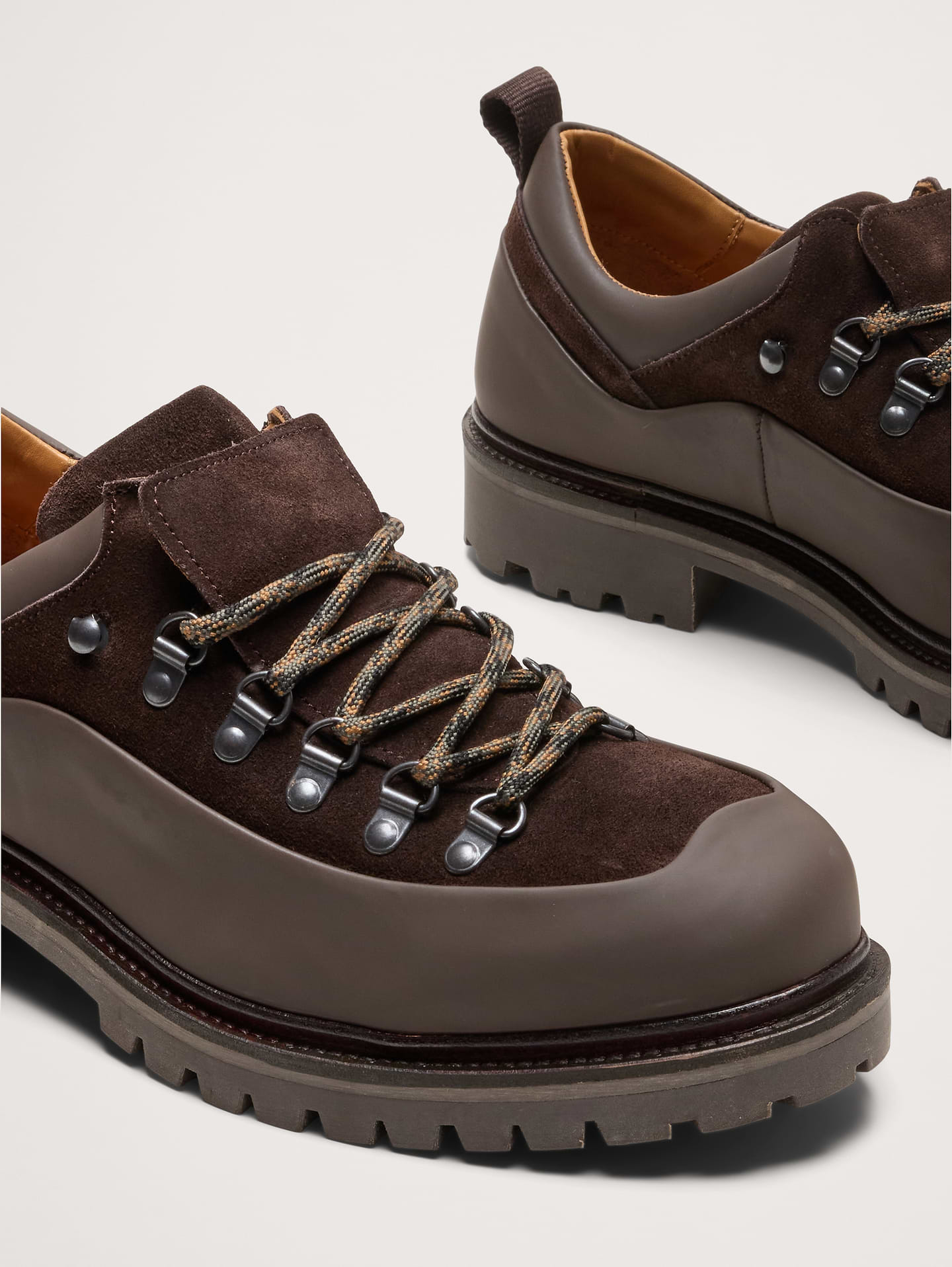Image number 5 showing, Italian Suede-Leather Hiking Shoe