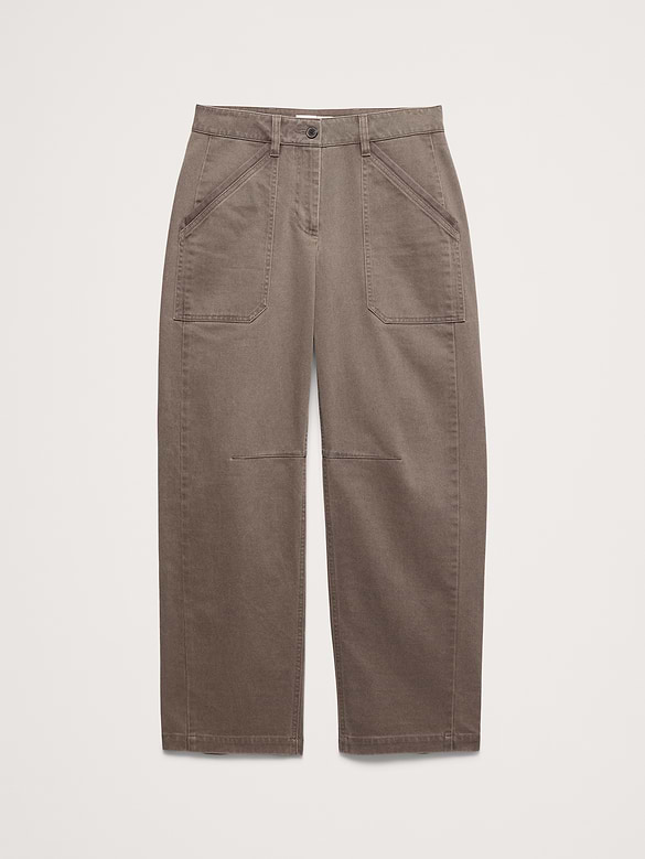 Low-Rise Relaxed Utility Pant