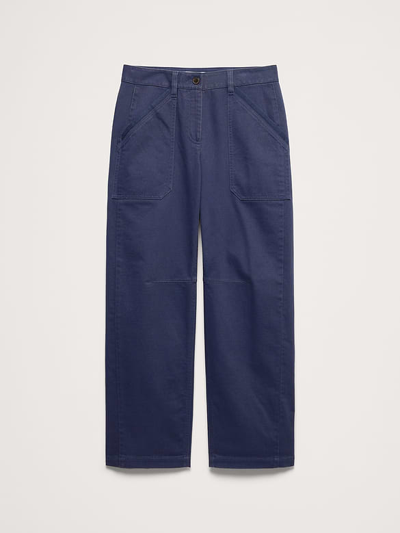 Low-Rise Relaxed Utility Pant