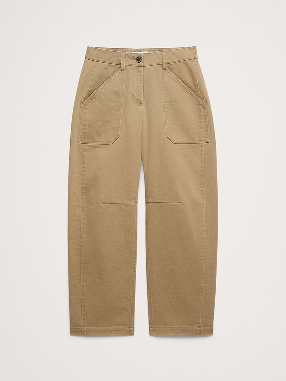 Low-Rise Relaxed Utility Pant