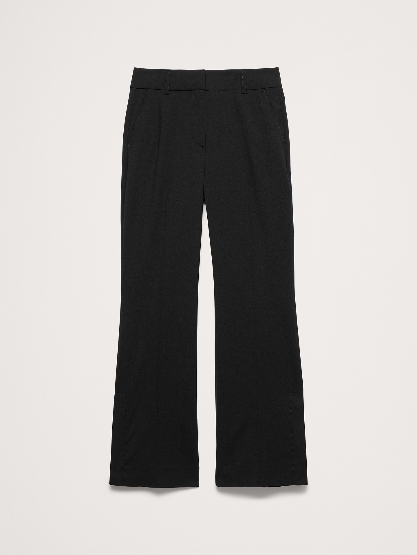 Image number 5 showing, High-Rise Flare Italian Lightweight Wool Pant