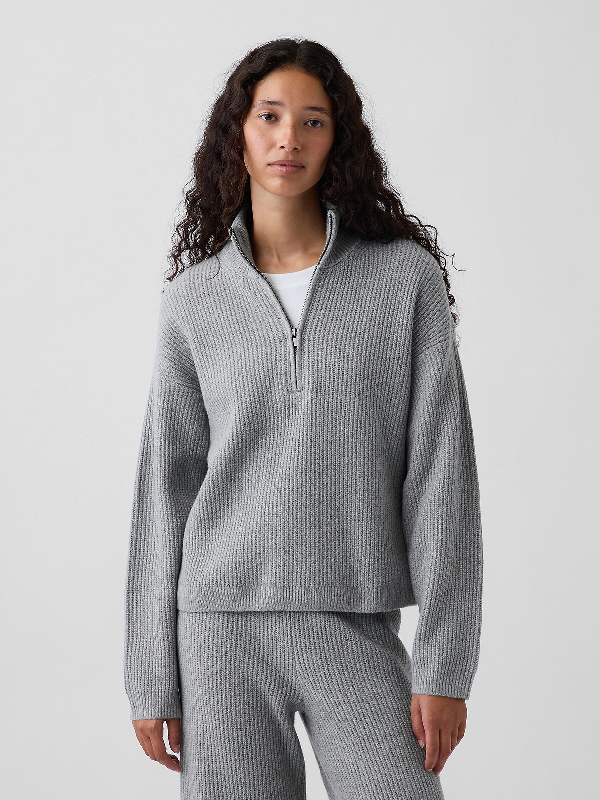 CashSoft Oversized Half-Zip Pullover | Gap