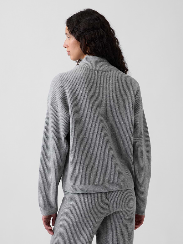 CashSoft Oversized Half-Zip Pullover