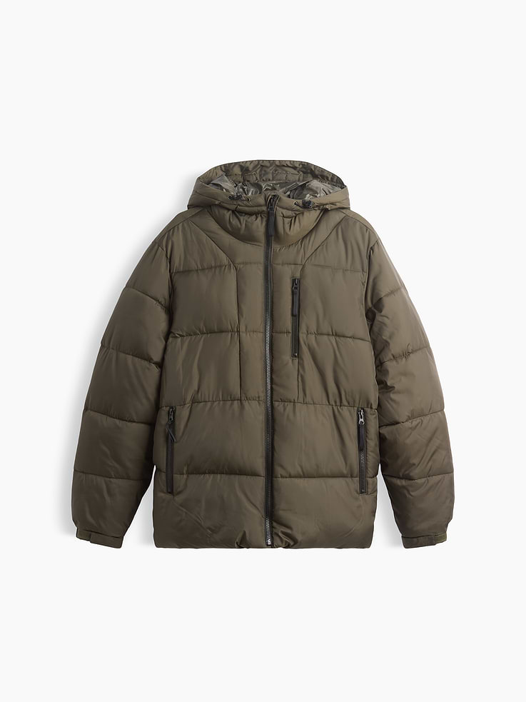 Image 6 of 6, Recycled Heavyweight Puffer Jacket