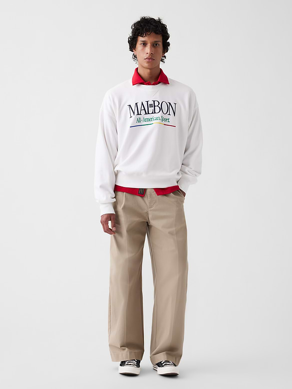 Gap × Malbon Heavyweight Logo Sweatshirt