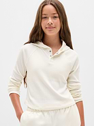 Image number 1 showing, Athleta Girl Right Moves Layering Hoodie