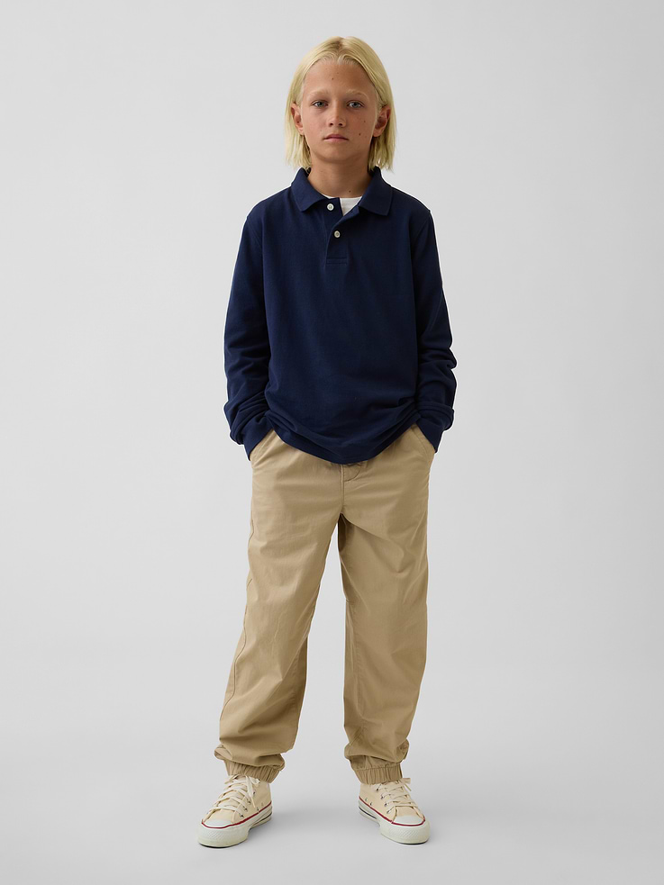 Image number 1 showing, Kids Uniform Relaxed Joggers