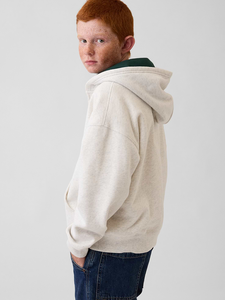 Image number 2 showing, Kids VintageSoft Logo Zip Hoodie