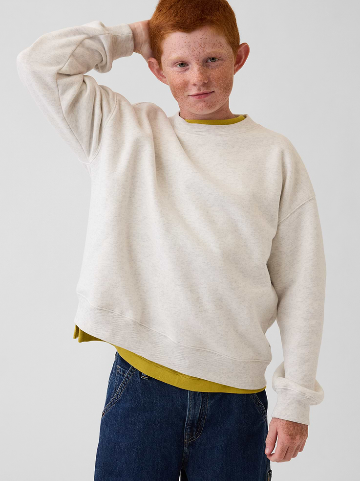 Image number 1 showing, Kids VintageSoft Relaxed Sweatshirt