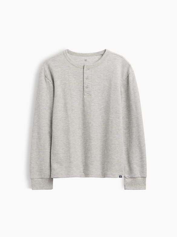Kids Relaxed Henley T-Shirt