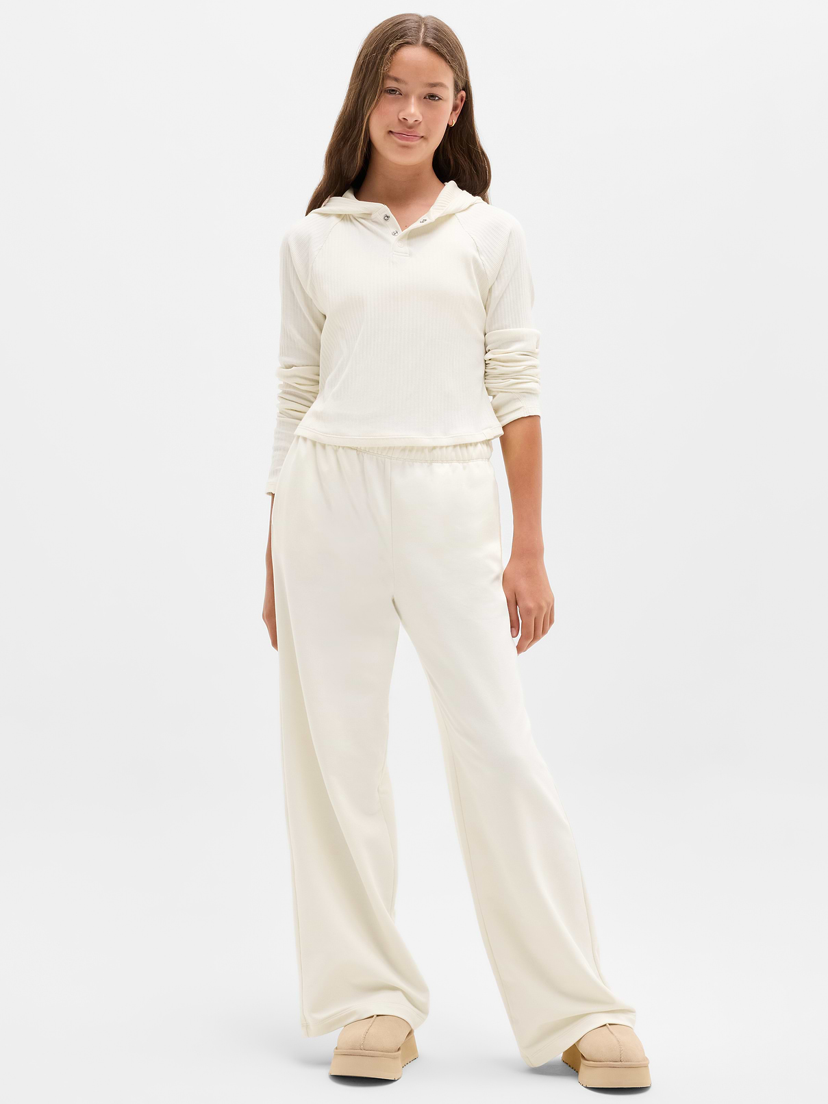 Image number 2 showing, Athleta Girl Right Moves Layering Hoodie