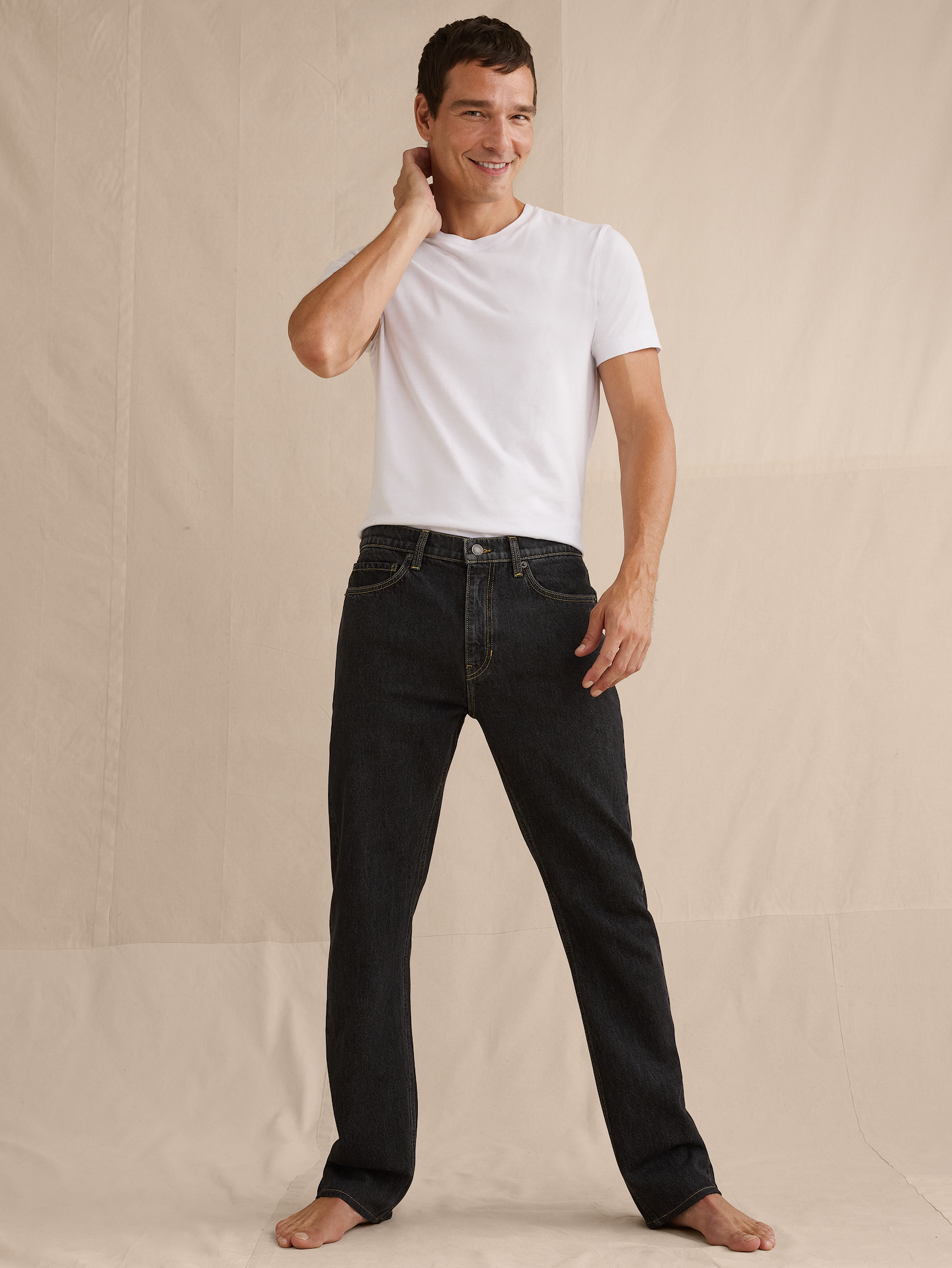 Image 4 of 8, Straight Authentic Jean