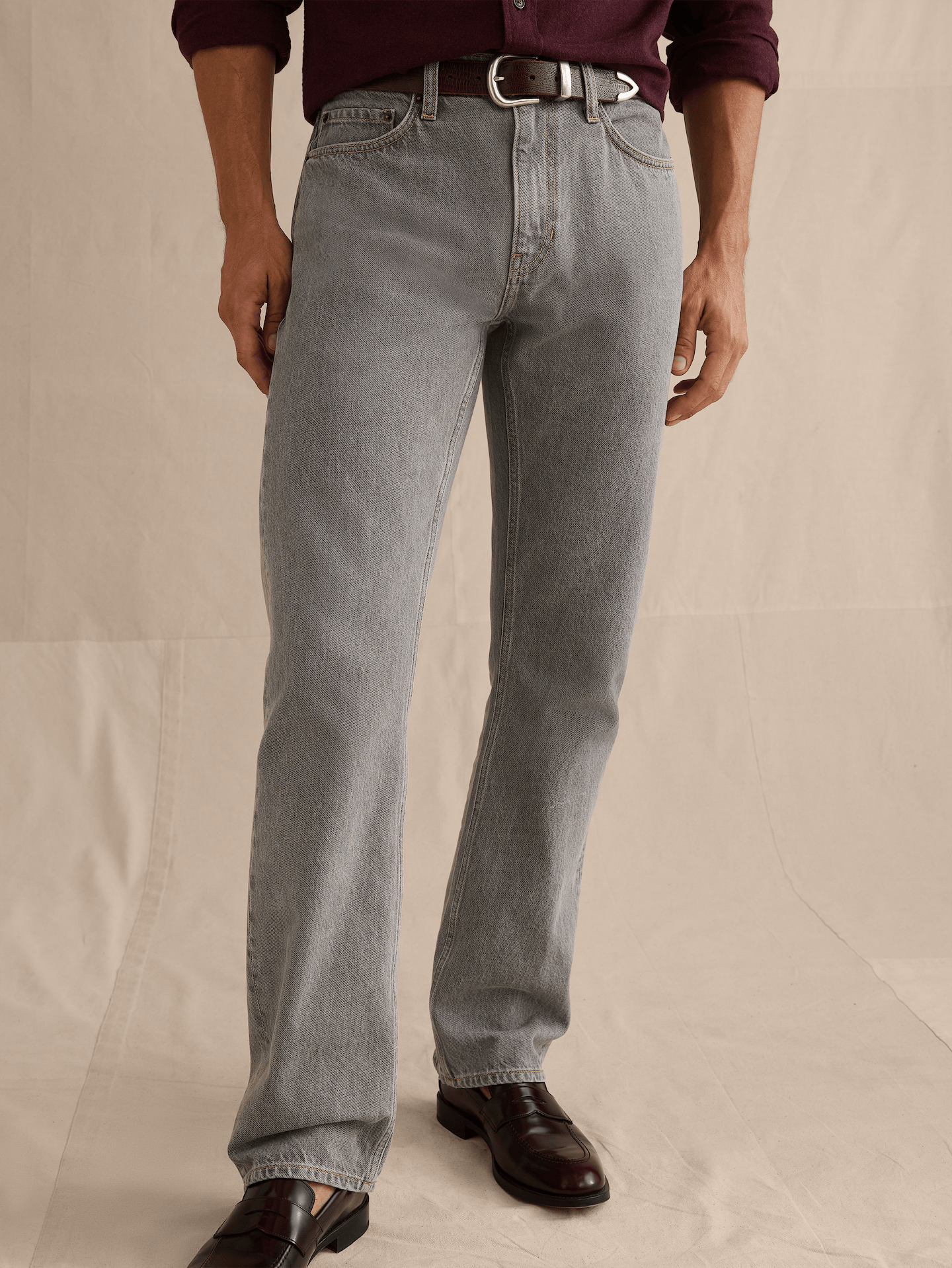 Image 3 of 8, Straight Authentic Jean