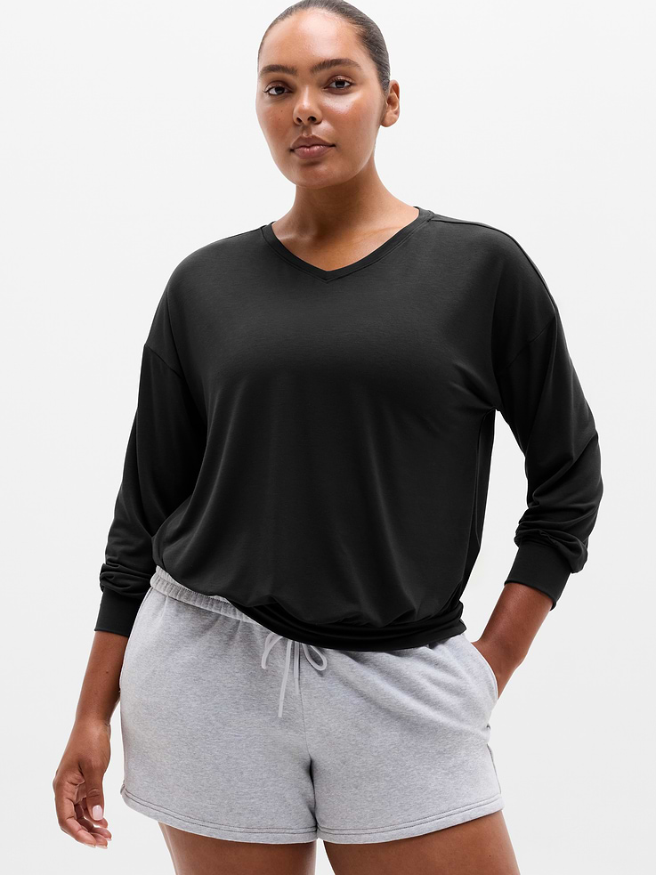 Image number 1 showing, Move With Ease V-Neck Top