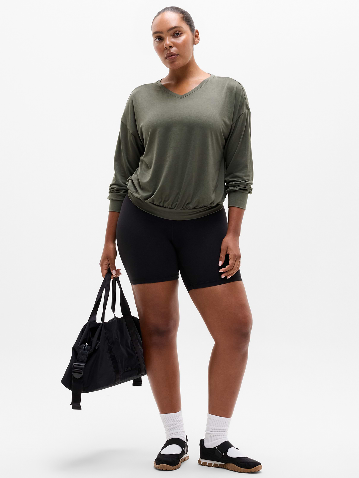 Image number 2 showing, Move With Ease V-Neck Top