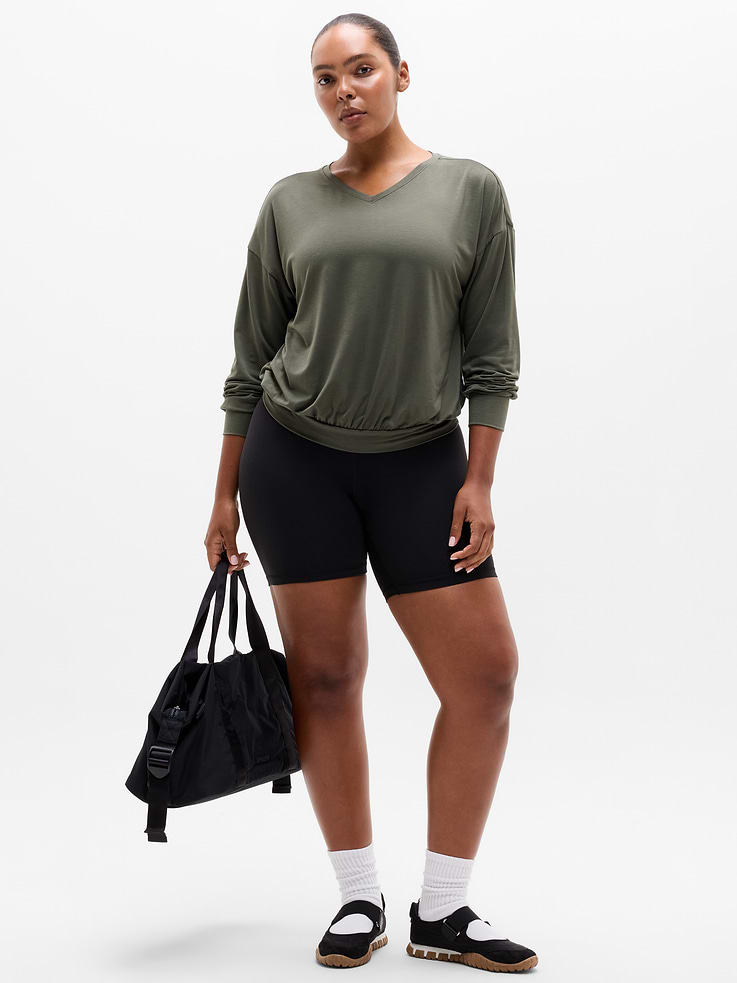 Image number 2 showing, Move With Ease V-Neck Top