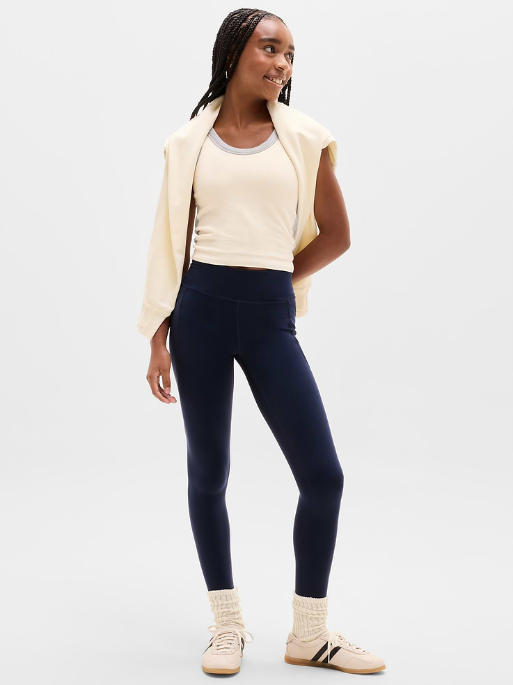 Image number 1 showing, Athleta Girl High Rise Stash Your Treasures Legging