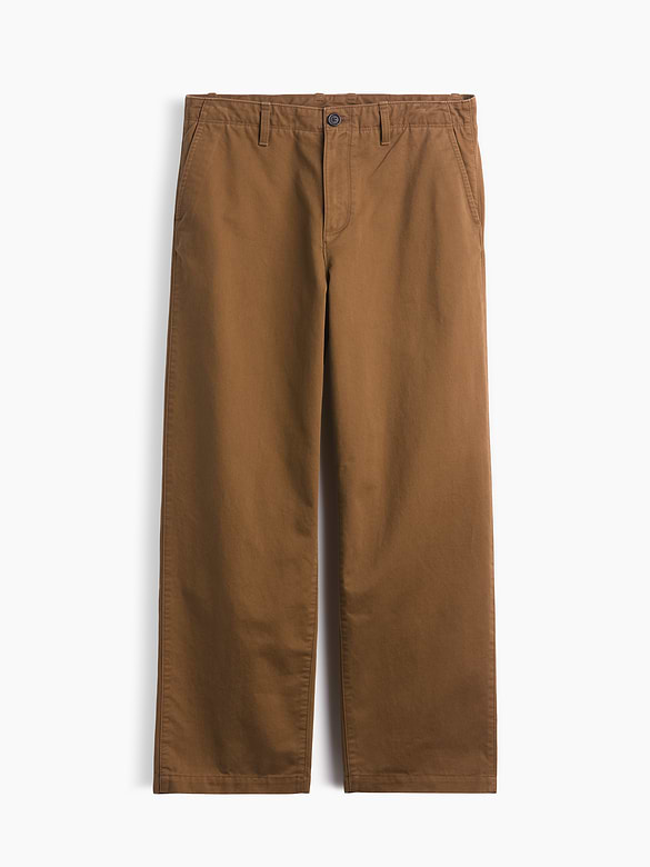 Heavyweight Twill Baggy Khakis