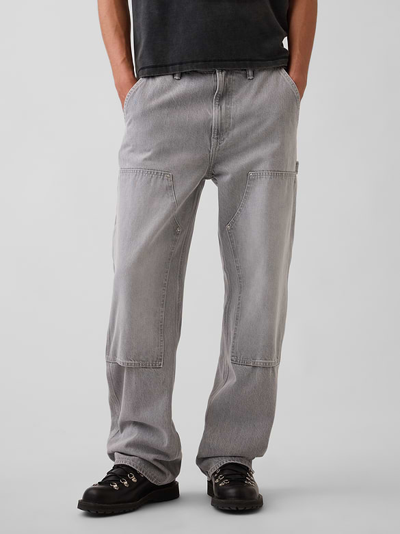 '90s Loose Double-Knee Carpenter Jeans