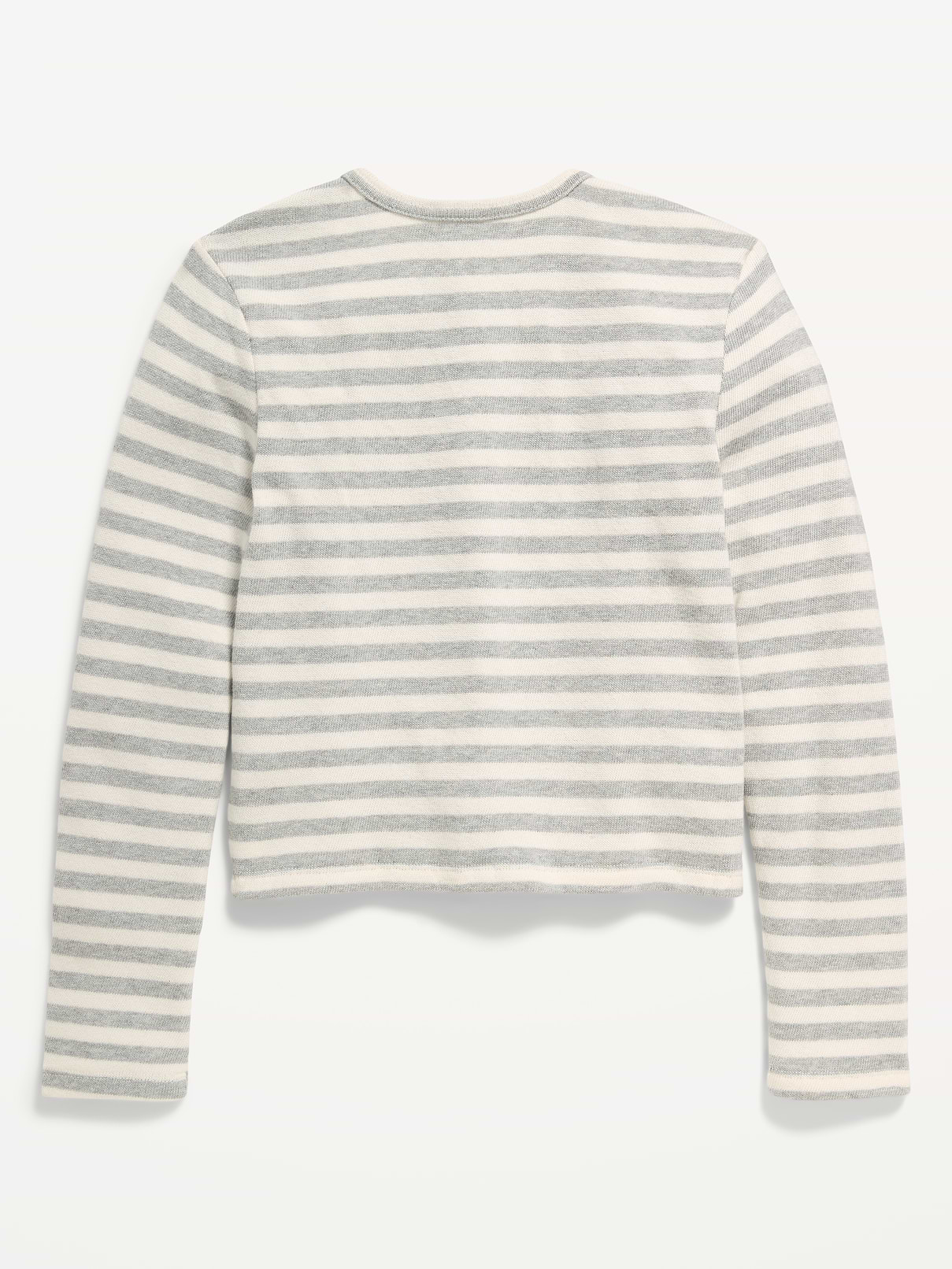Image 3 of 3, Printed Cardigan Sweater for Girls