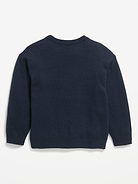 Image 3 of 3, SoSoft Oversized Graphic Sweater for Toddler Boys