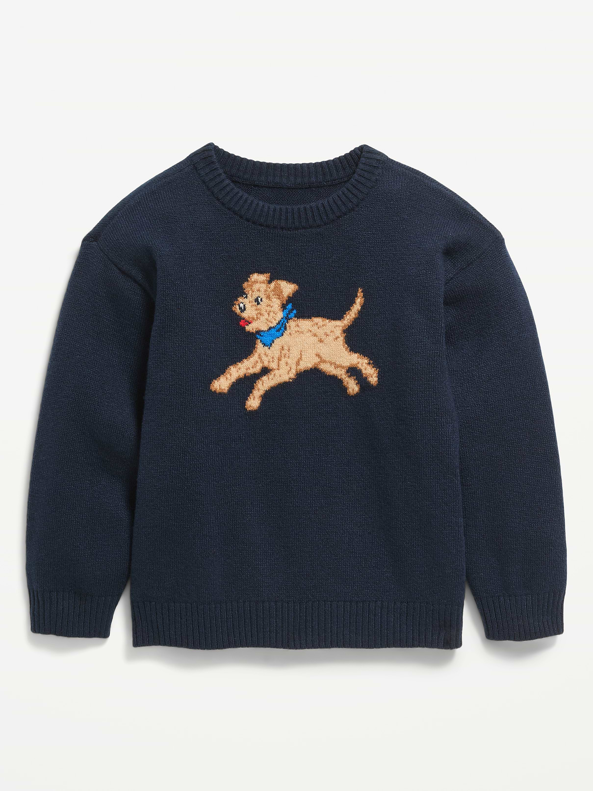 Image 2 of 3, SoSoft Oversized Graphic Sweater for Toddler Boys