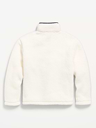 Image 3 of 3, Oversized Sherpa Full-Zip Jacket for Boys