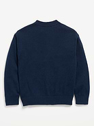 Image 3 of 3, SoSoft Oversized Graphic Sweater for Boys