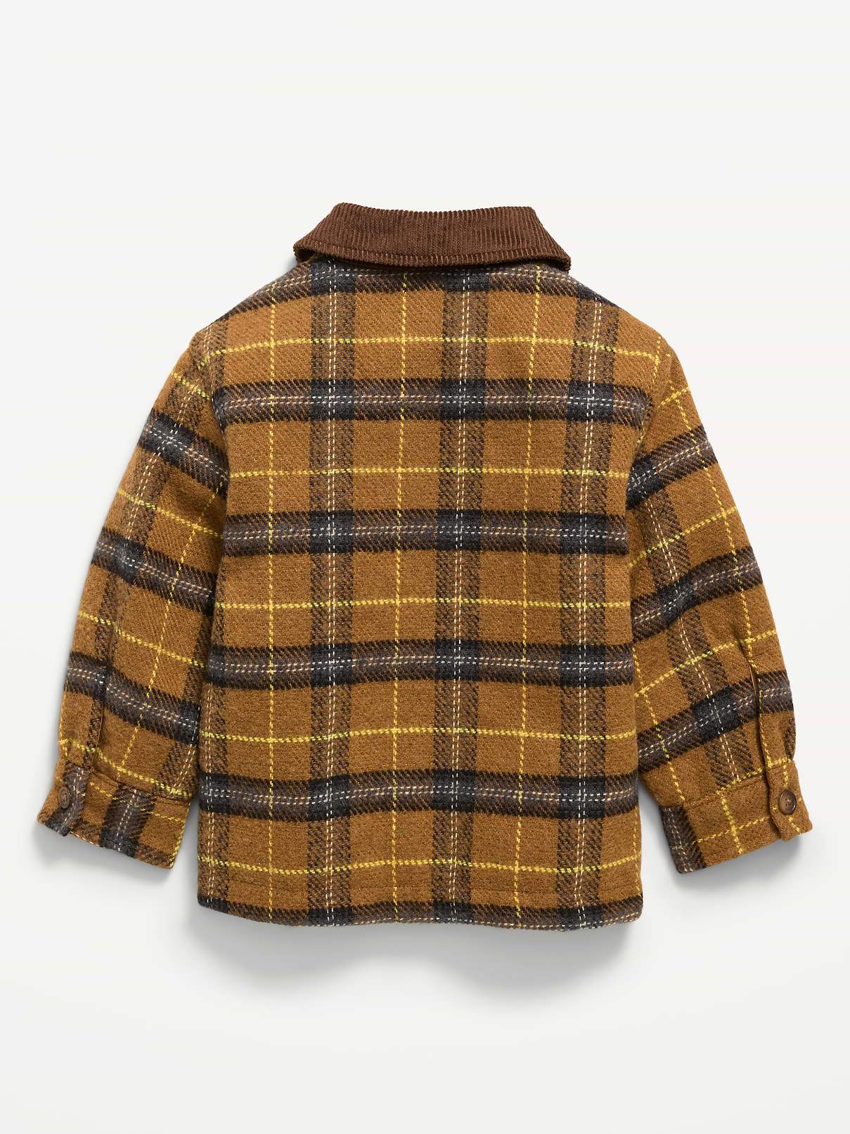 Image 3 of 3, Plaid Shacket for Toddler Boys