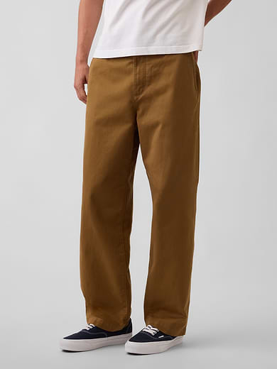 Image number 2 showing, Heavyweight Twill Baggy Khakis